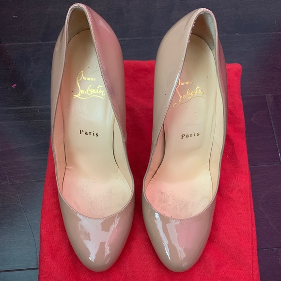 Christian Louboutin Simple Patent Pump 100mm - Picture 1 of 4